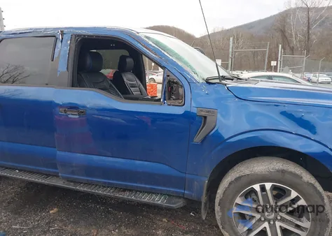 2023 Ford F-150 Xl from USA, damaged, VIN 1FTEW1EP0PKD91343